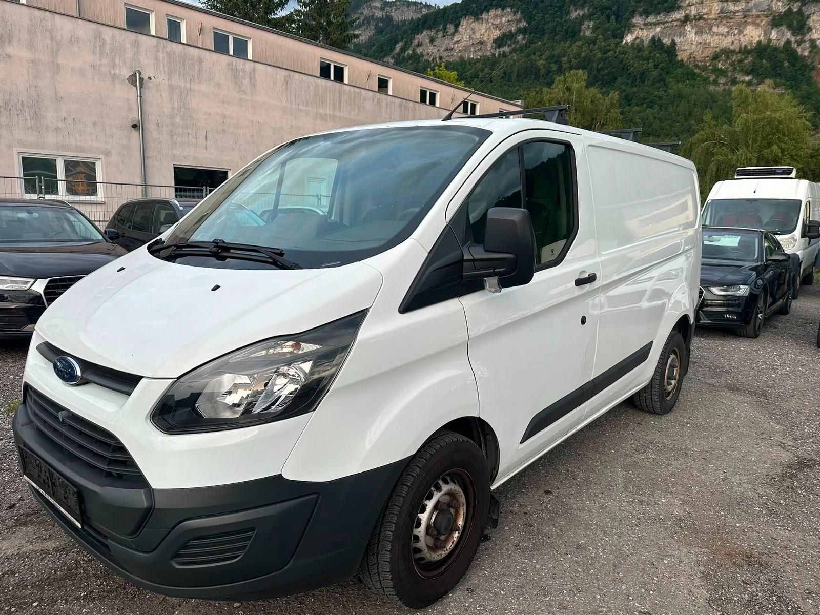 Ford Transit Custom Kasten -Ahk-88000 K.m-1 Hand !!!