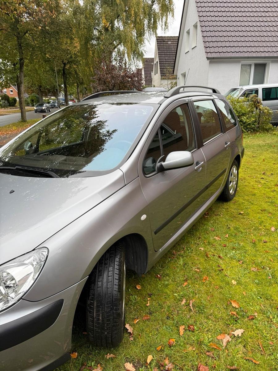 Peugeot 307 2004 — rear view