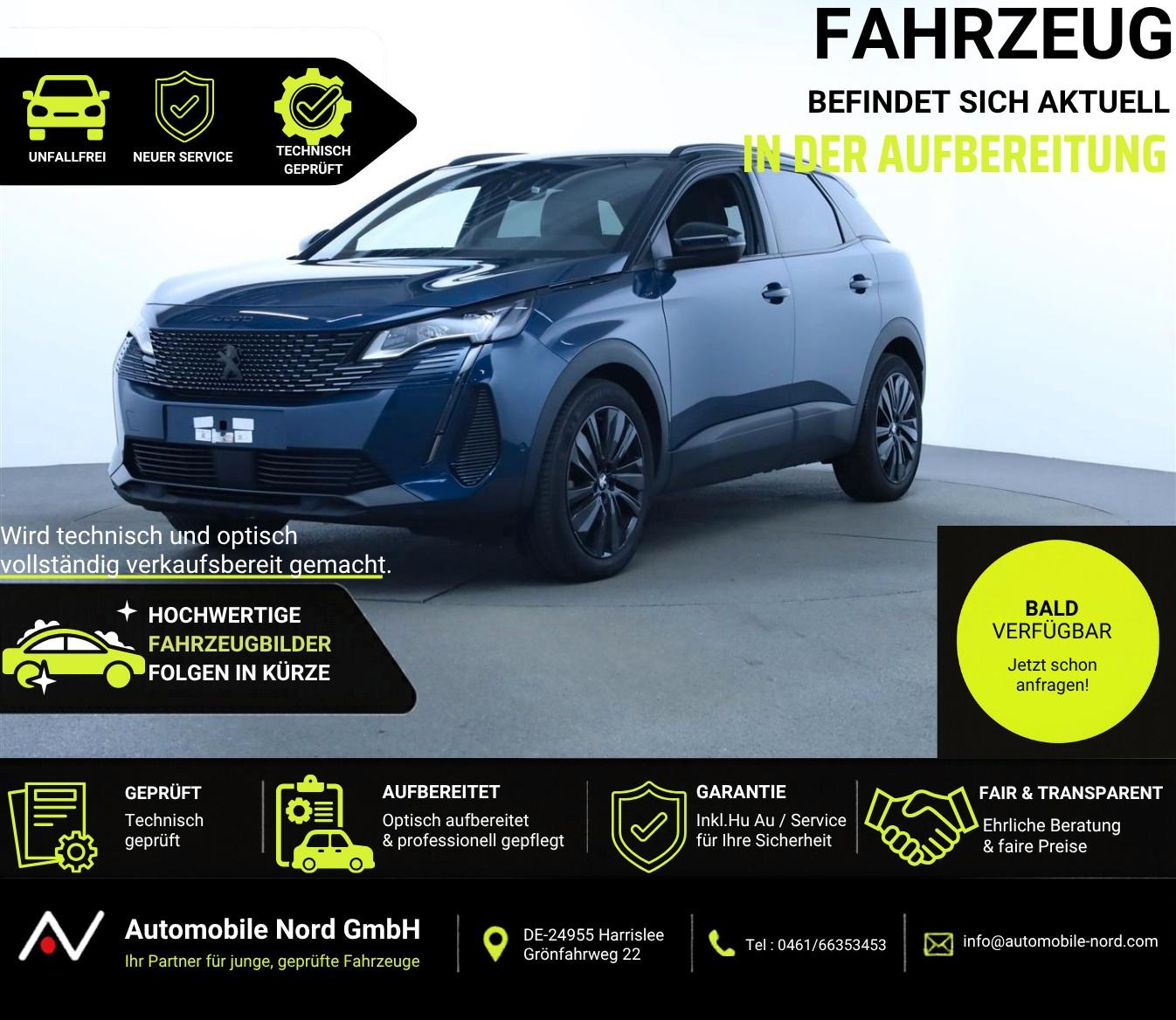 Peugeot 3008 GT Black Paket *Ahk*Navi*Kamera*ACC