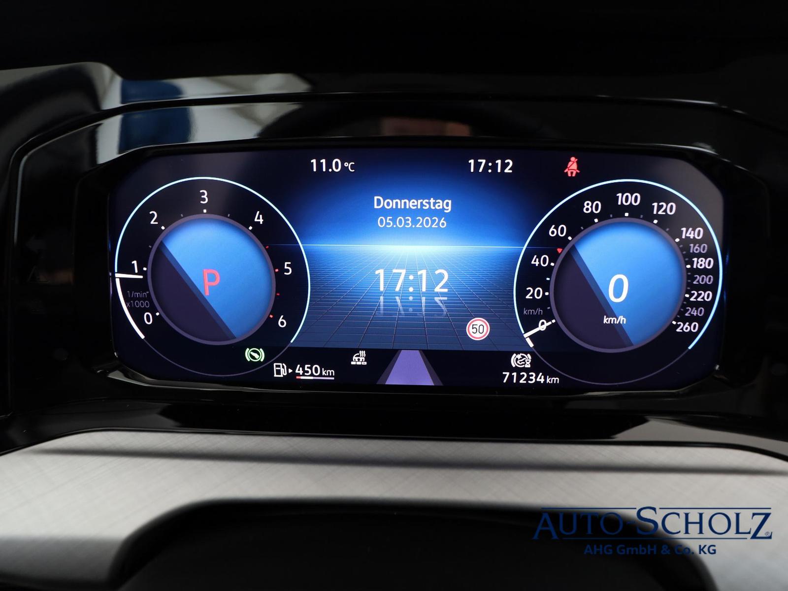 Volkswagen Golf VIII Variant 2.0 TDI Life DSG+ACC+LED+GJR, миниатюра 6