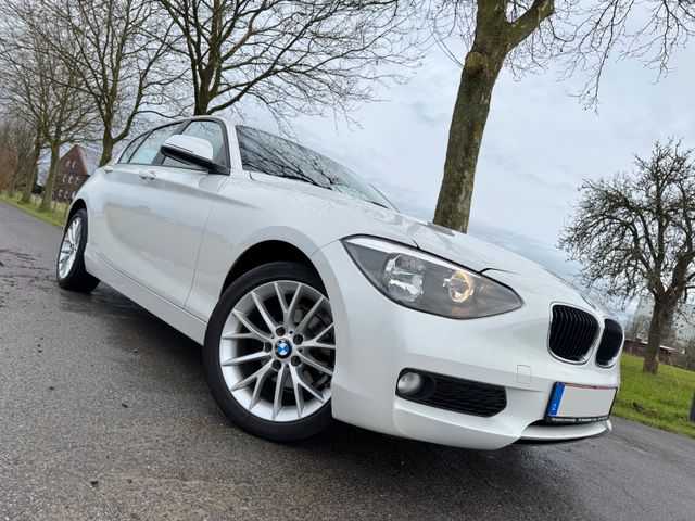 BMW 116i 5-trg.|WEISS|2.HD*NAVI*TEMP*SHZ*KLIMA*PDC*