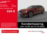 Audi A6 Av 50 TFSI e qu S-Line AHK HD-MATRIX PANO HuD - Audi A6: Rot, Plug-In Hybrid