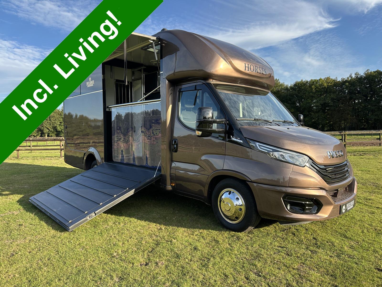 Iveco Daily 2-paards paardenvrachtwagen LIVING 3.0l 18