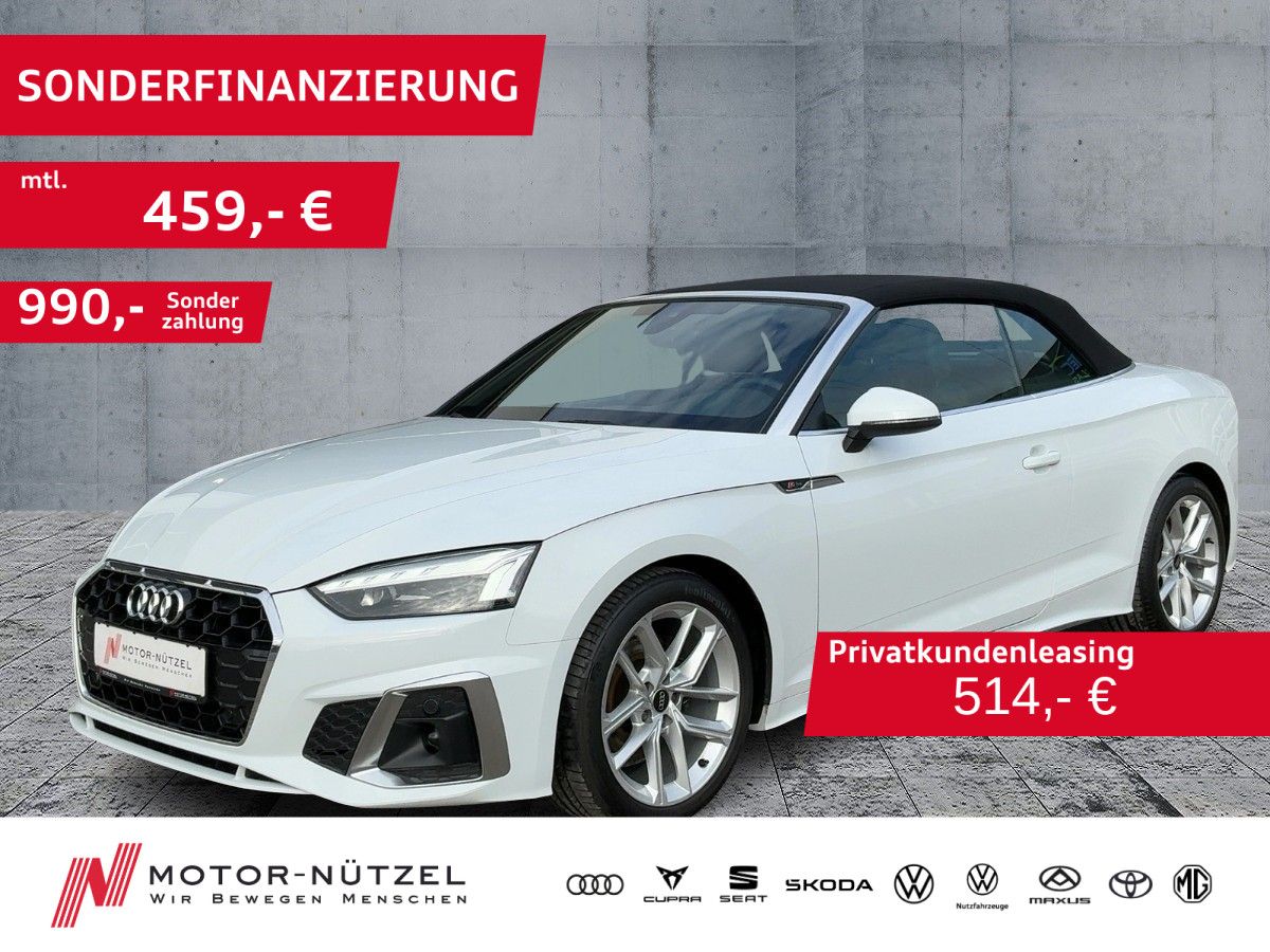 Audi A5 Cabriolet 2.0 TDI S-TR S-LINE MATRIX+NAVI+ACC