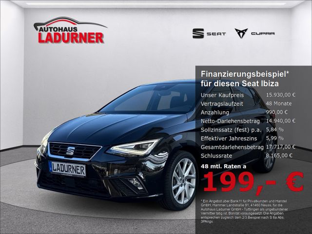 Ibiza FR 1.0l TSI *Navi+Dig. Cockpit+LED+ACC+Ful
