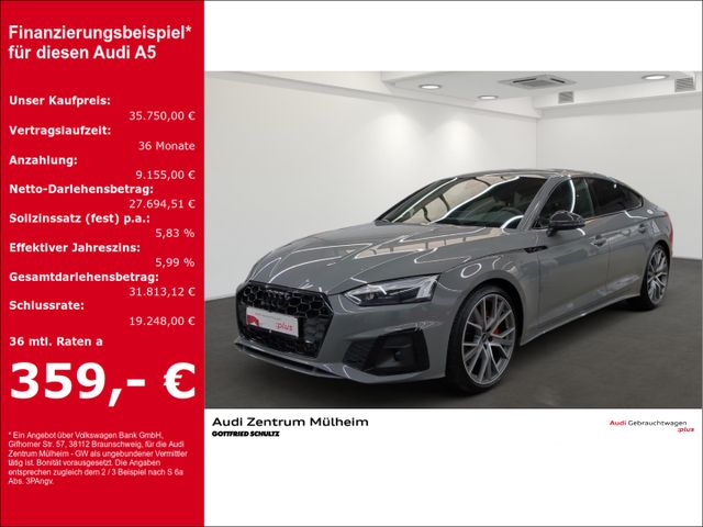 Audi A5 Sportback 40 TFSI S line Navi Matrix LED