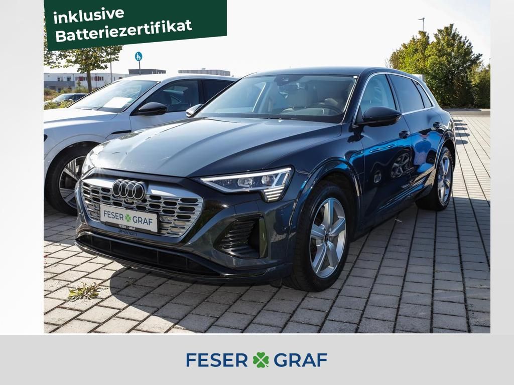Audi Q8 e-tron 55 qu. S line AHK Leder Matrix Nav 20"