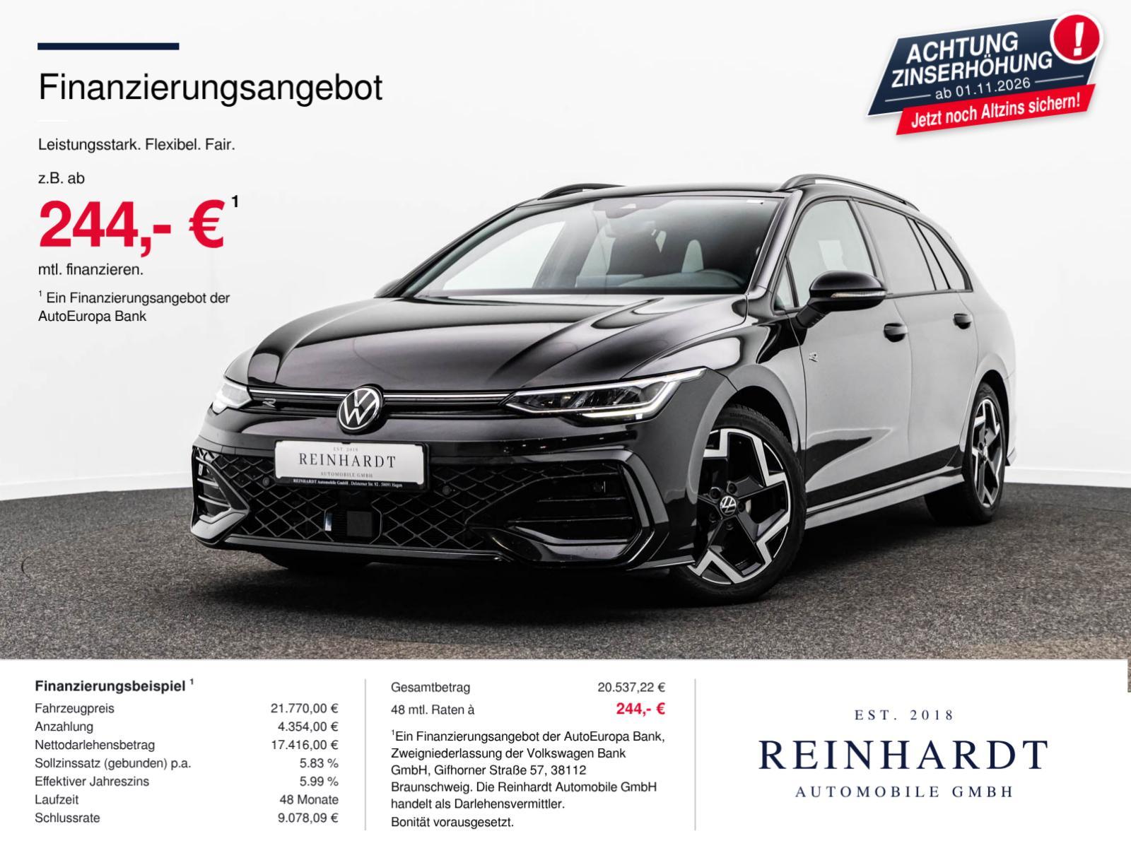 Volkswagen Golf VARIANT 1.5TSi R-LINE ACC/DAB+/CARPLAY/KAM.