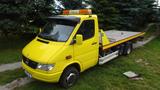 Mercedes-Benz Sprinter 412 D Abschleppwagen Plateau + Winde - Mercedes-Benz 412
