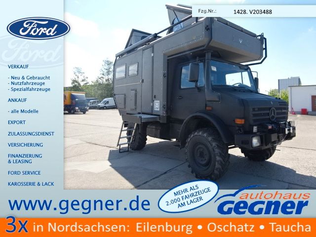 Mercedes-Benz Unimog U4000 Expedition Wohnkabine Standheizung