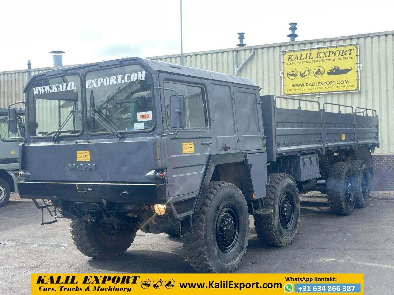 MAN KAT 8x8 V8 Deutz Engine Chassis Cab Low Mileage