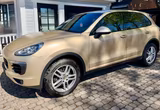 Porsche Cayenne Diesel - Unikat in Champagne/Gold - Porsche Cayenne Gebrauchtwagen in Hamburg