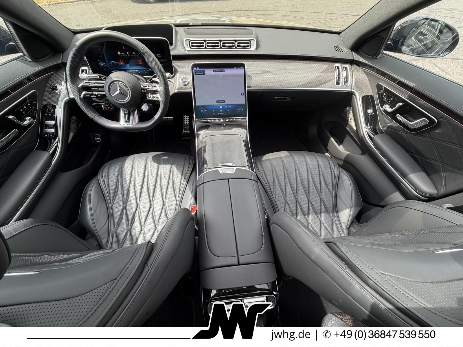 Mercedes-Benz S 63 AMG E Lang|Fond-Entertainm|21"|Pano|NightP imagem 3
