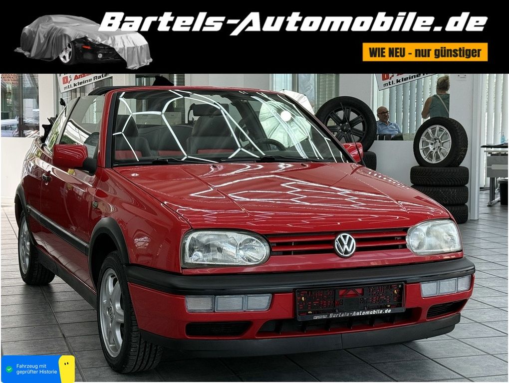 VW Golf III Cabrio Colour Concept,1.Hand, Sitzheiz.