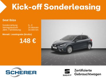 Seat Leasingangebot: Seat Ibiza Style 1.0 TSI NAVI RFK APP SHZ LED PDC GJR