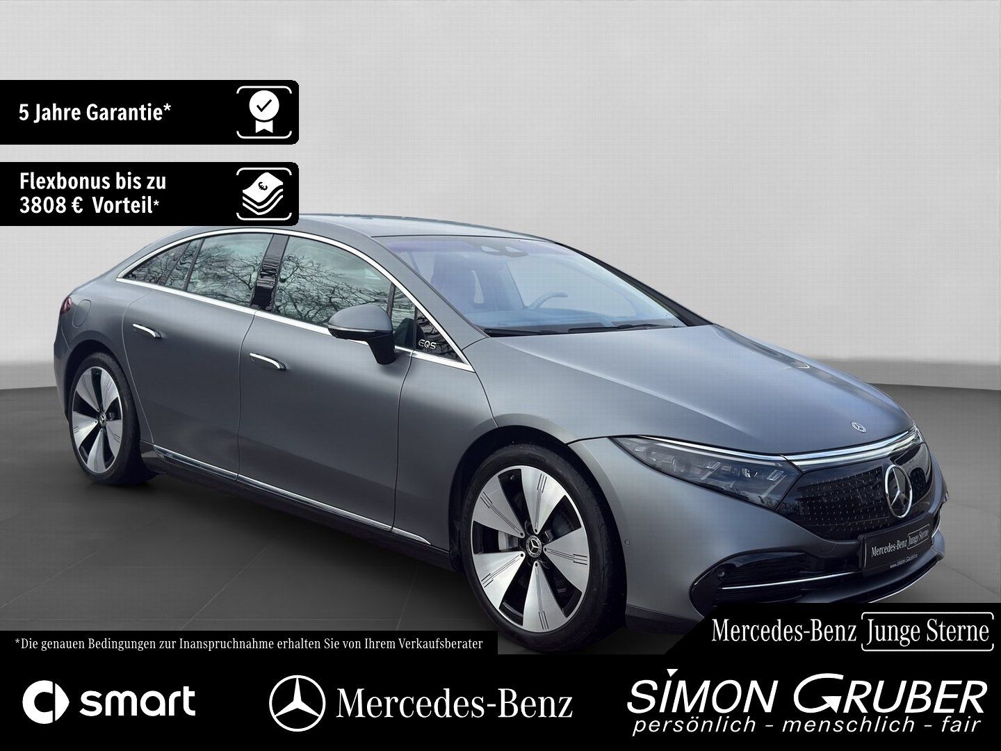 Fahrzeugabbildung Mercedes-Benz EQS 580 4M magno Massage HUD HAL ex Pressewagen!