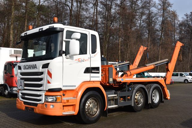 Scania G 410 BL/6x2,MEILLER AK 16,Funk,Navi,Lift,AHK