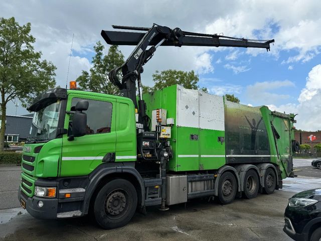 Scania P360 8X2 - HIAB 211BW-3 + FAUN VARIOPRESS - ONLY