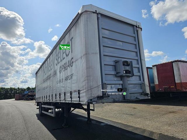 Frühauf ONCRK 22-110A 1 AXLE STEERING CURTAINSIDER TRAIL