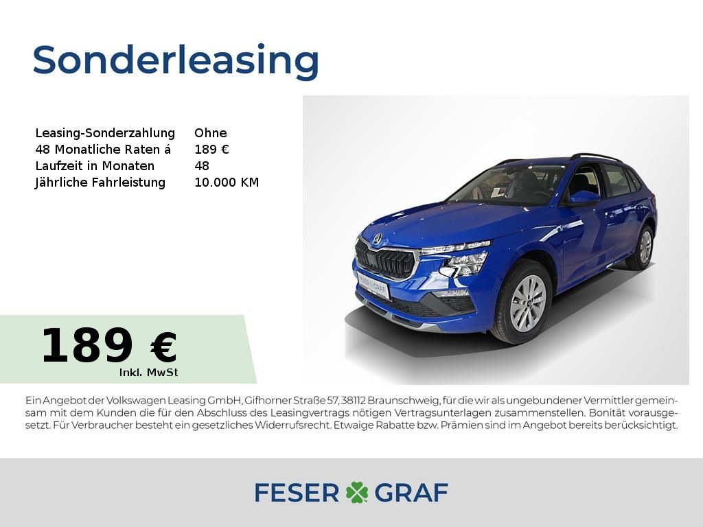 Skoda Kamiq Selection 1,0 TSI SmartLink
