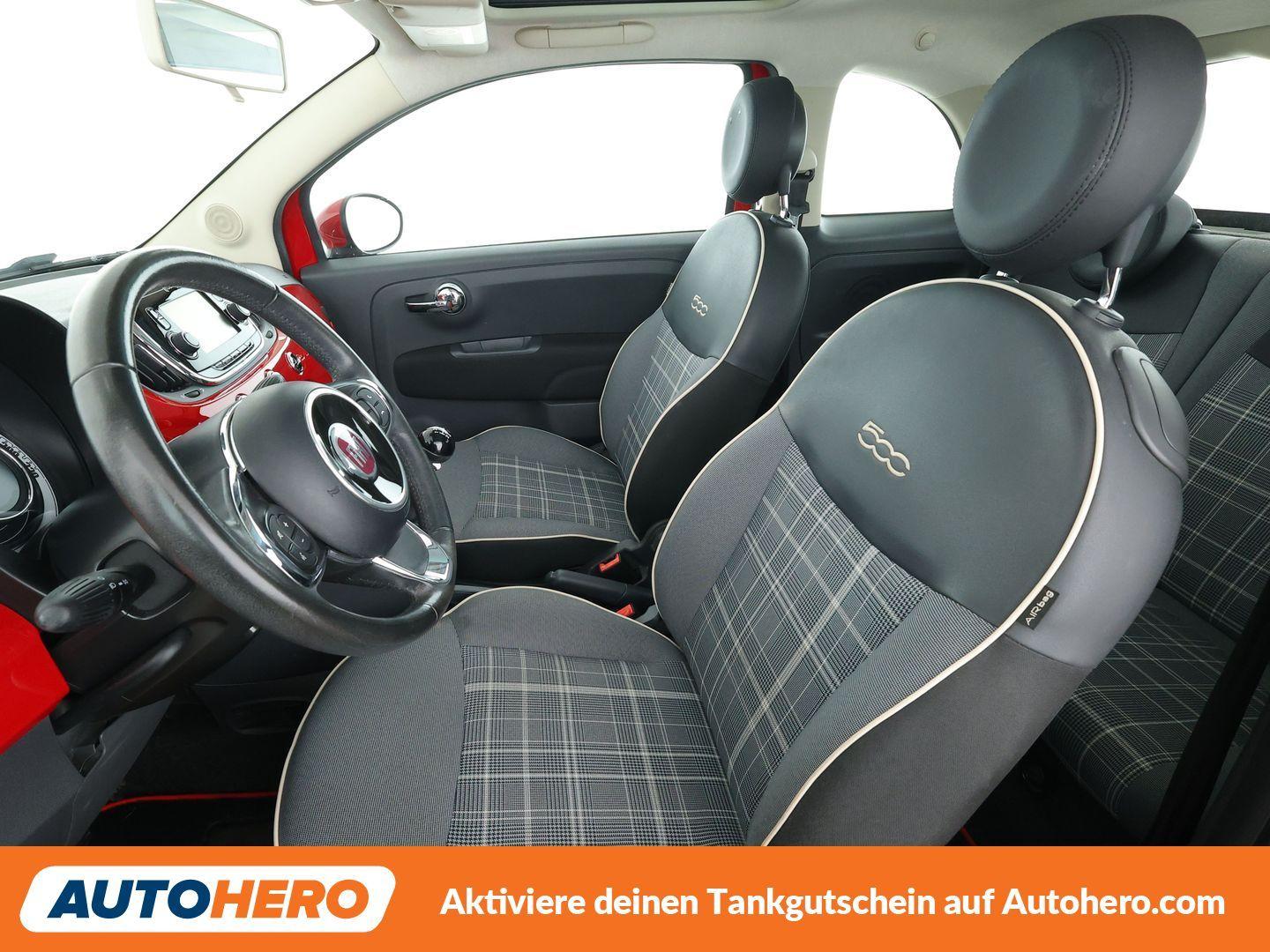 Fiat 500 1.2 Lounge *NAVI*TEMPO*PDC*SHZ*