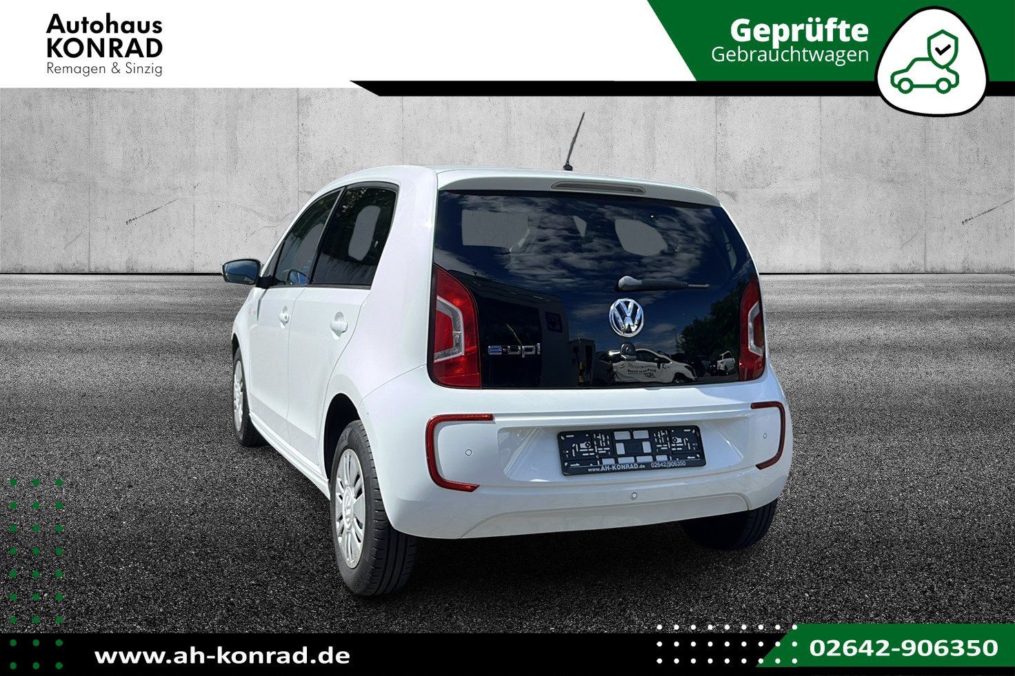 Fahrzeugabbildung Volkswagen up! e-up! high +DAB+BT+PDC+CCS