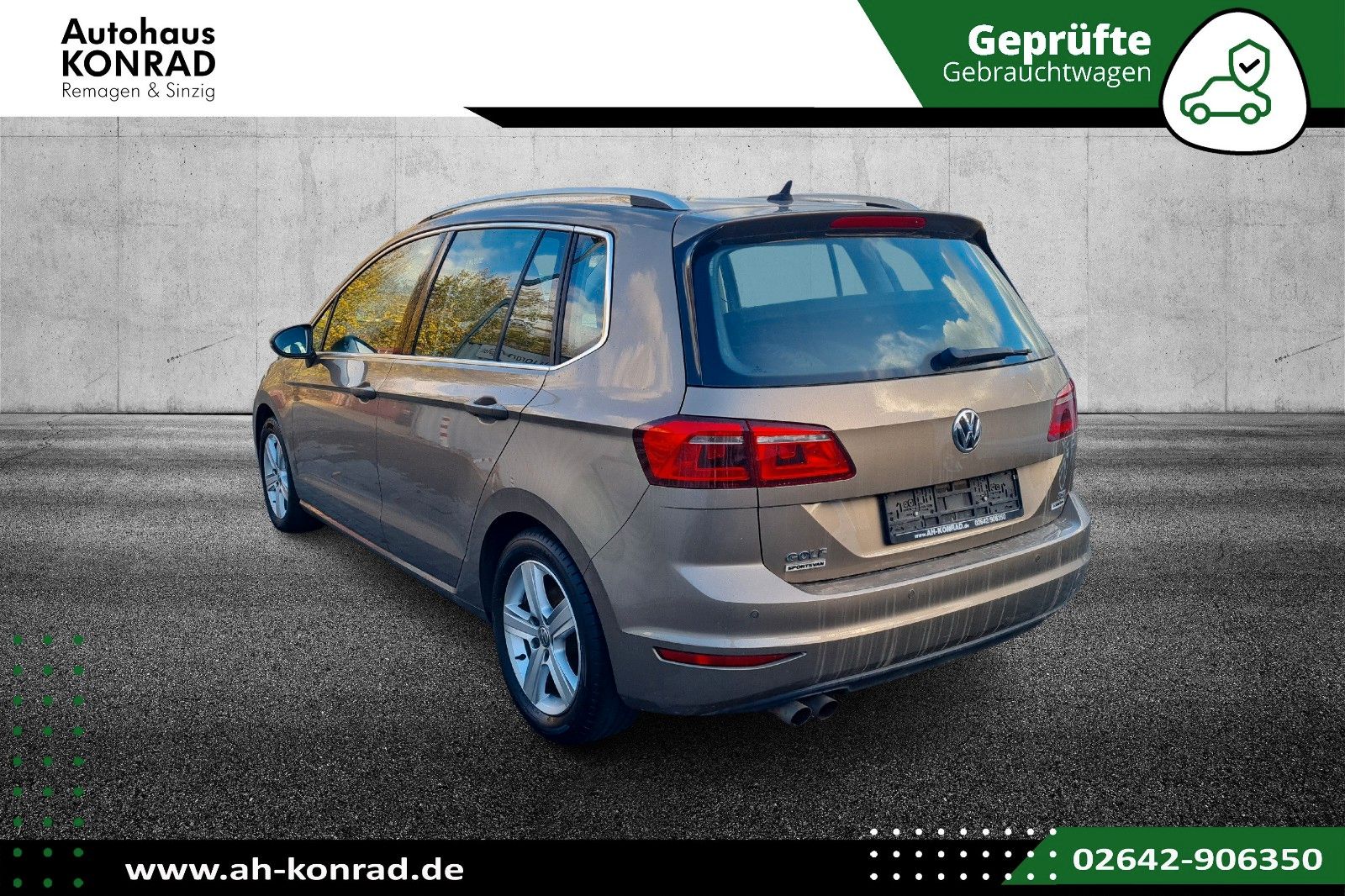 Fahrzeugabbildung Volkswagen Golf Sportsvan 1.4 TSI Standheizung-DSG