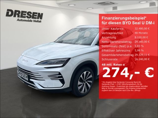 BYD Seal U DM-i 1.5 PHEV DESIGN Leder/Glasdach/LED/L