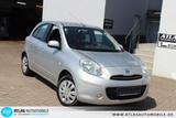 Nissan Micra Acenta 1,2 KLIMATRONIC=NAVIGATION - silberne Nissan Micra