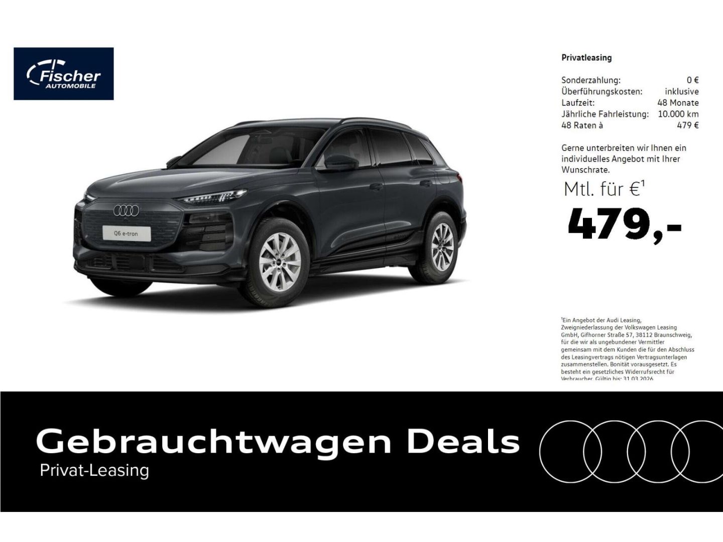 Audi Q6 e-tron SUV 360/LED+/SH/Tech-Paket