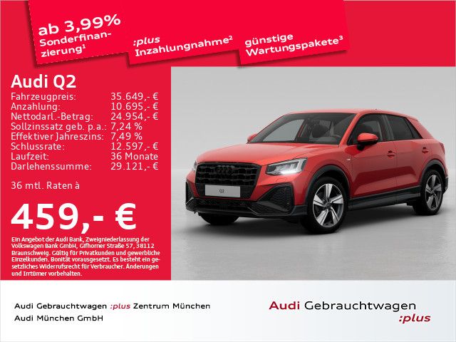 Audi Q2 35 TFSI S tronic S line ACC/AHK/Virtual