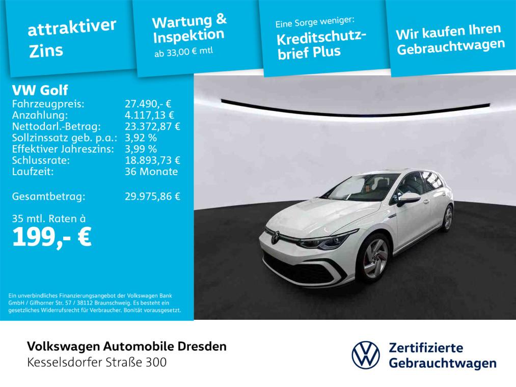Volkswagen Golf VIII GTD 2.0 TDi DSG ACC Kamera LED Navi, миниатюра 2