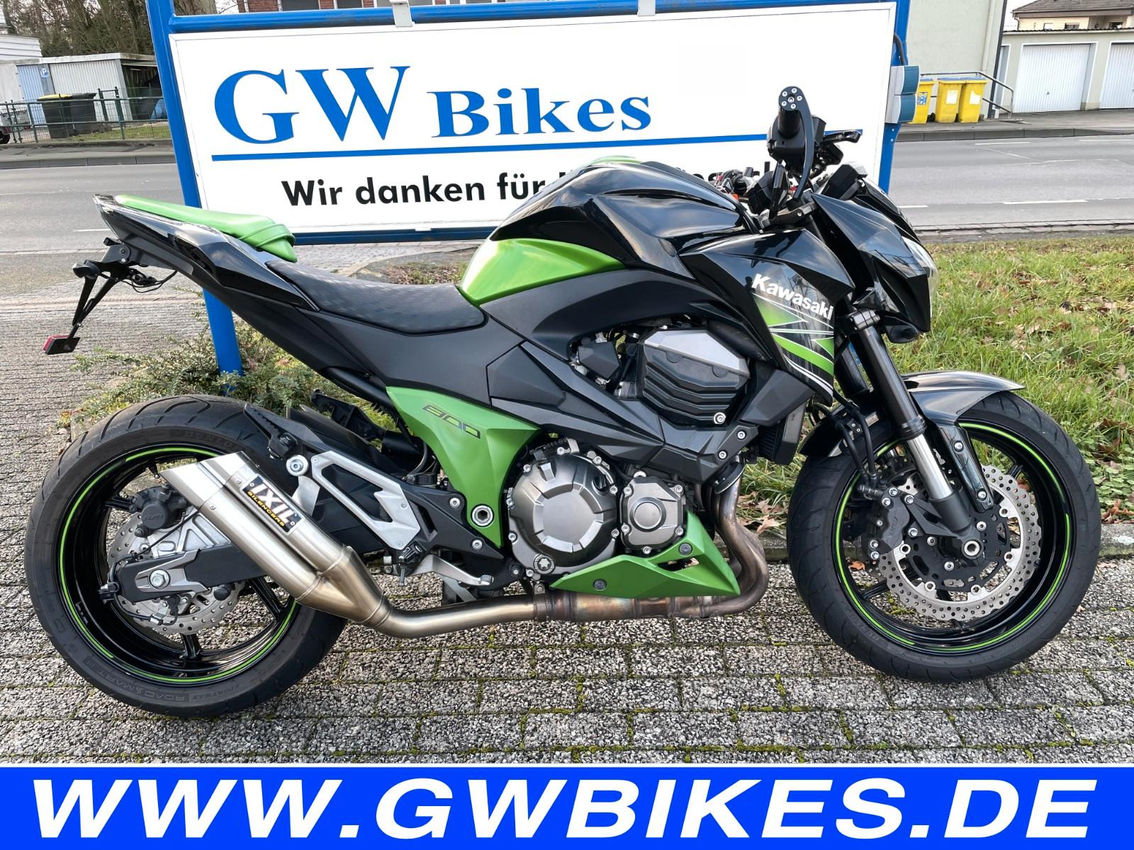 Kawasaki Z 800 ABS TIEFER RIZOMA IXIL AUSPUFF
