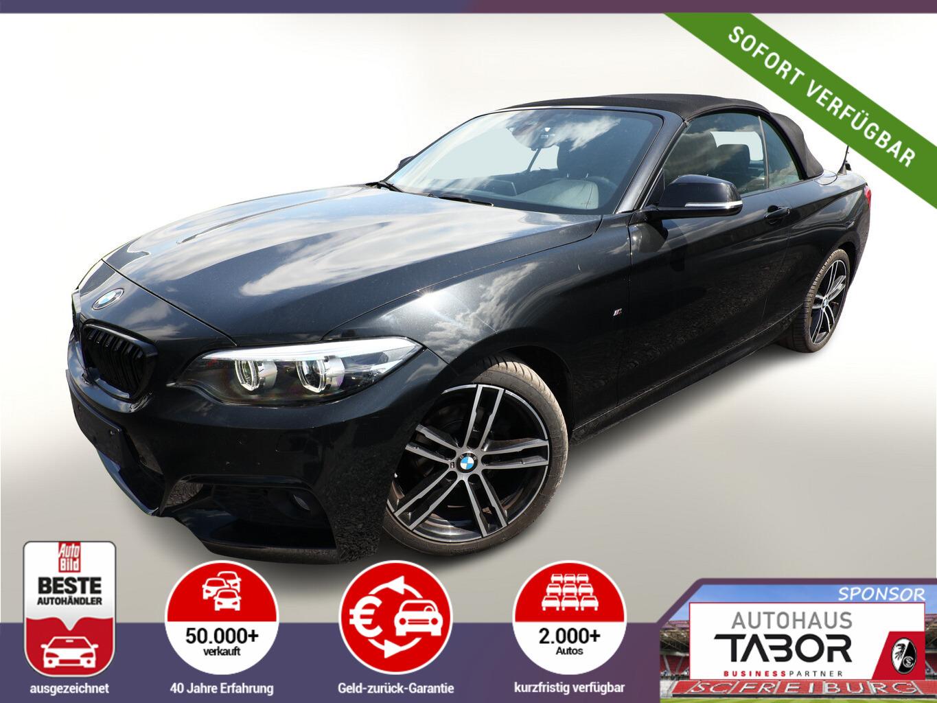 BMW 218 i Cabrio M Sport Leder Nav PDC SHZ LM18Z