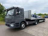 Mercedes-Benz Atego 1430 LS + Auflieger Fliegl Plateau - Gebraucht Auflieger