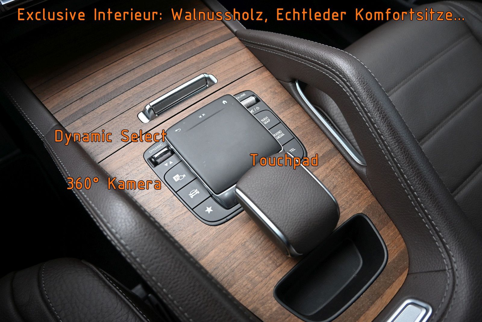 Fahrzeugabbildung Mercedes-Benz GLE 300 d 4M AMG Line °UVP 96.847€°ACC°AHK°360°