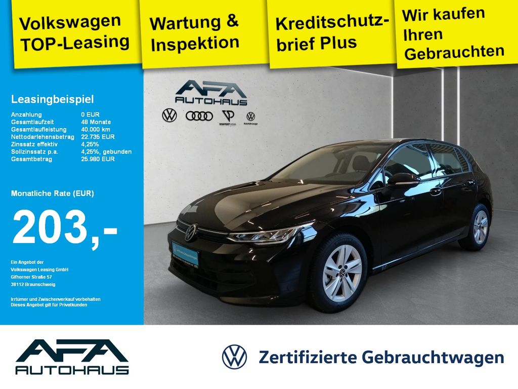 Volkswagen Golf VIII 1.5 TSI Life Faxcelift*AHK*NAV*LED*ACC