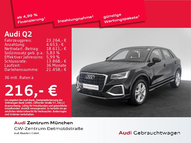 Audi Q2 30 TFSI advanced Navi+/LED/PDC