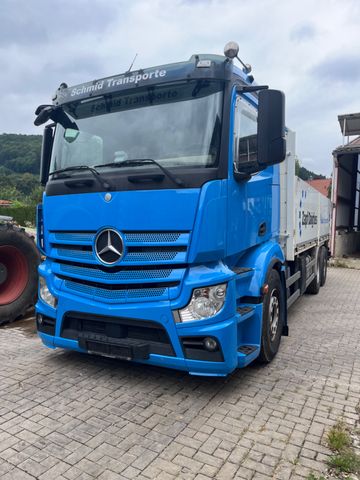 Mercedes-Benz Actros 2545 Baustoff  Hiab166 K  /Lift-Lenkachse