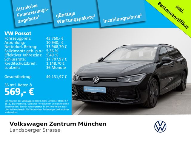 VW Passat R-Line 1.5 TSI eHybrid BlackStyle AHK ACC