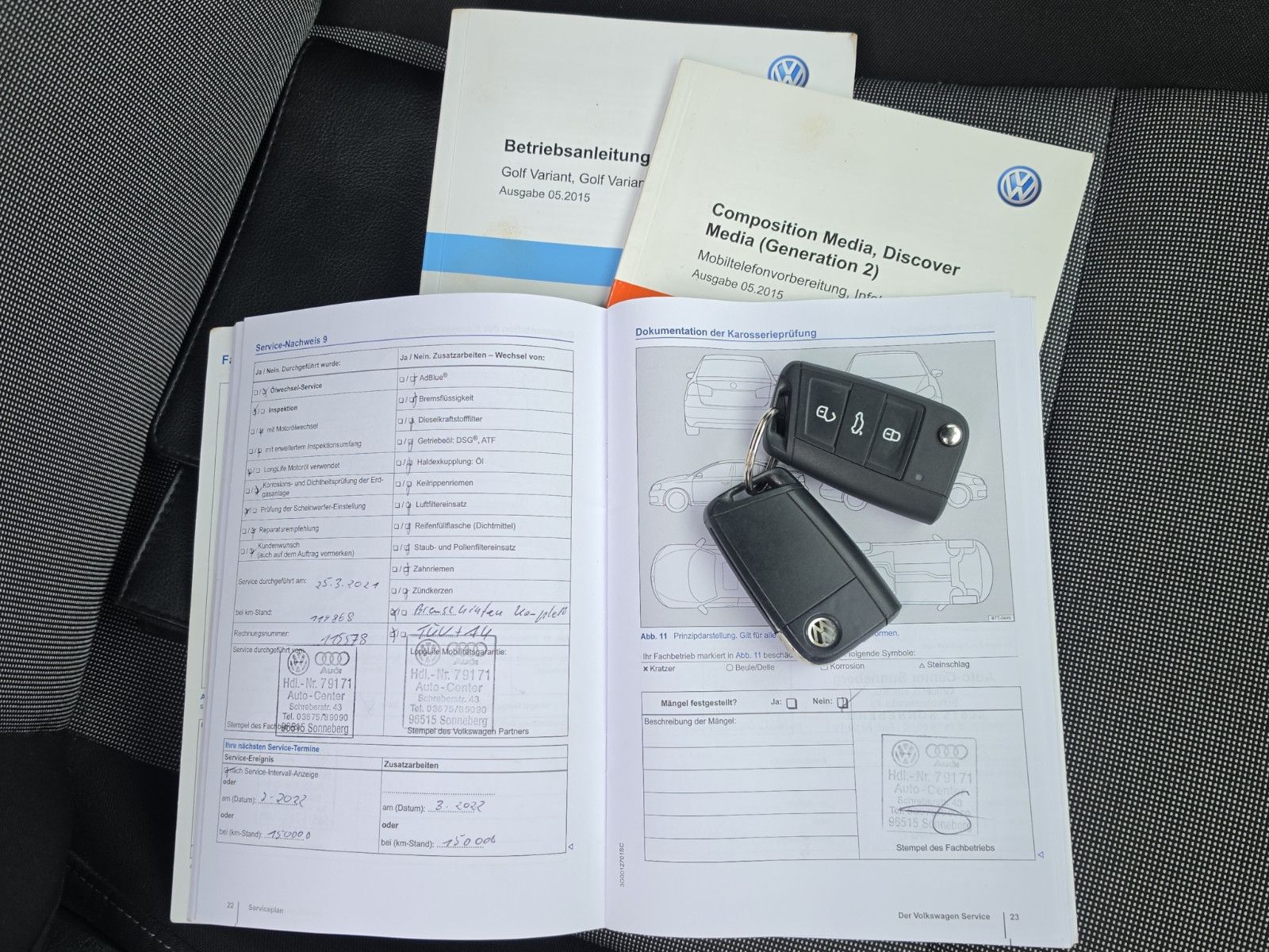 Fahrzeugabbildung Volkswagen Golf VII Variant Trendline BMT NAVI KLIMA SHZ