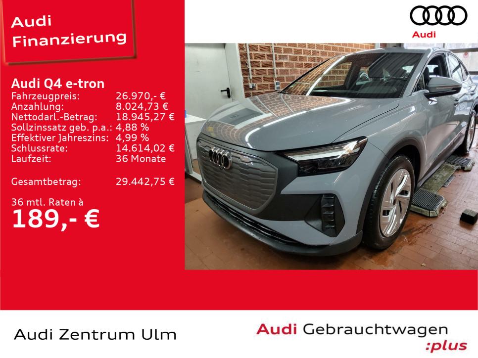 Audi Q4 35 e-tron Sportback LED DAB PARKASSISTENT SHZ