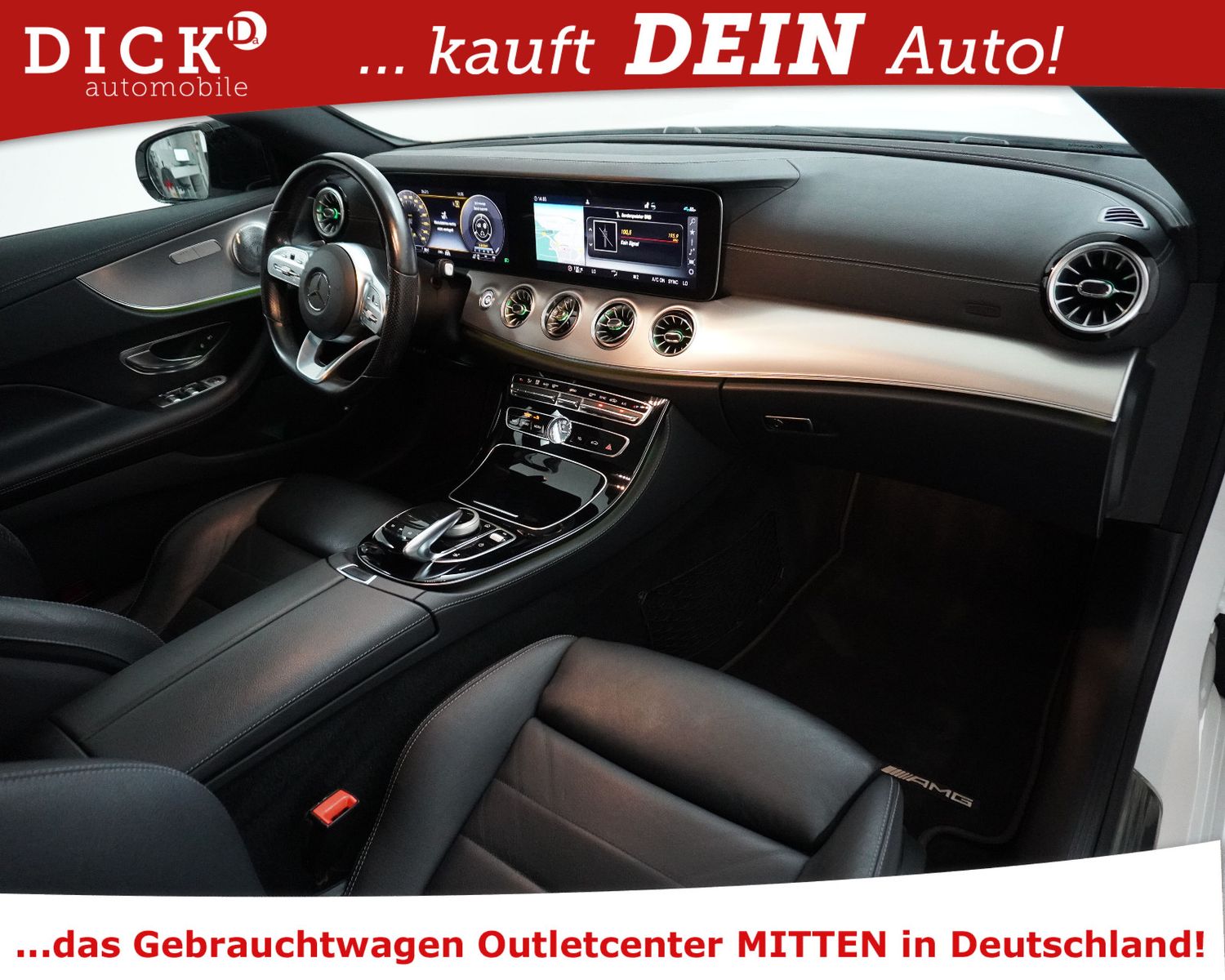 Fahrzeugabbildung Mercedes-Benz E350d Coupe 2X AMG Line NIGHT+PANO+VIRTU+360+VOL