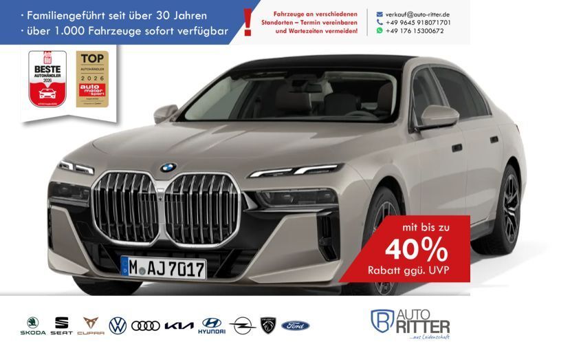 BMW 740 xDrive M Sportpaket Pro ACC|Stand-Hzg|AHK...