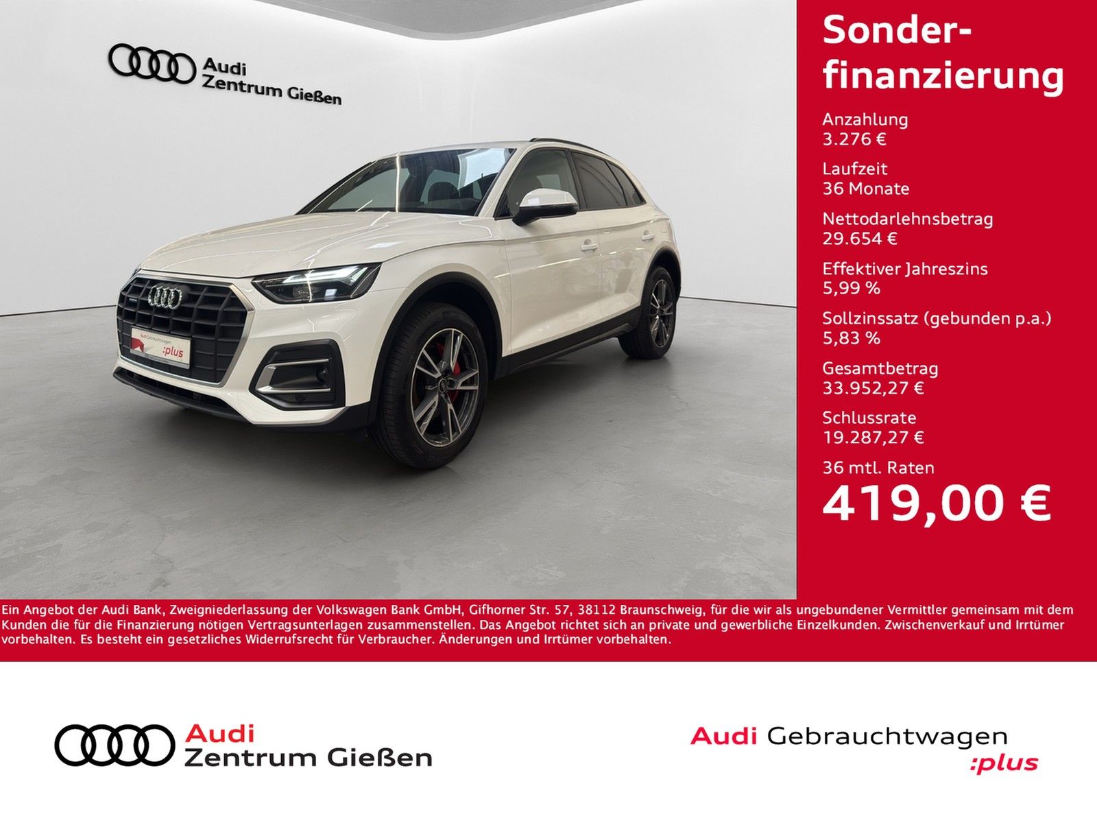 Audi Q5 50 TFSI e quattro Pano Navi Assistenzpaket imagem 2