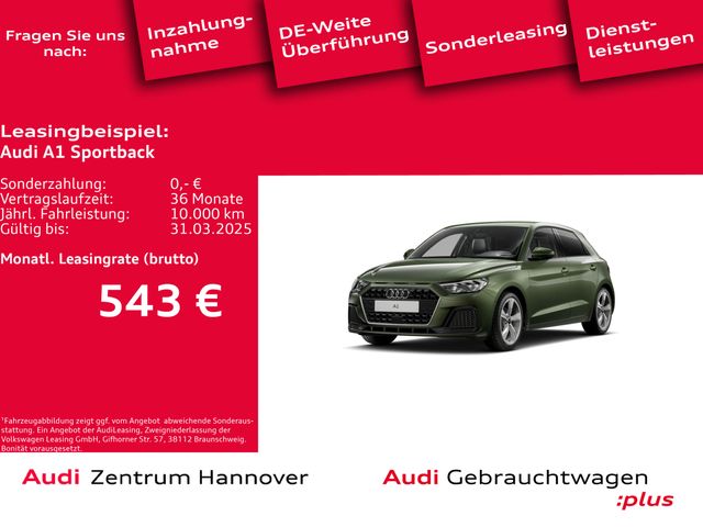 Audi A1 Sportback Advanced 30 TFSI S line Int. Kamera