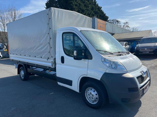 Peugeot Boxer HDi/Pritsche+Plane RS403 /AHK/Klimaanlage/