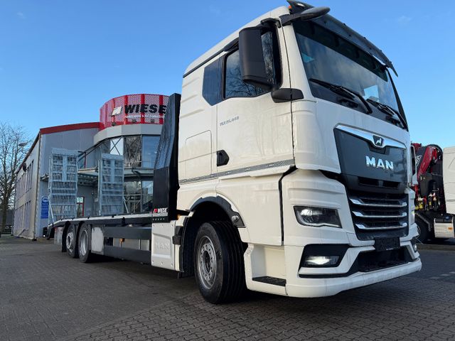 MAN Baumaschinen-  Arbeitsbühnentransporter Rampen