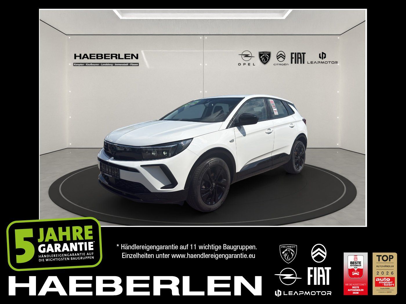 Opel Grandland 1.2 GS Matrix*360°*elek.Heckkl*Nav*SHZ