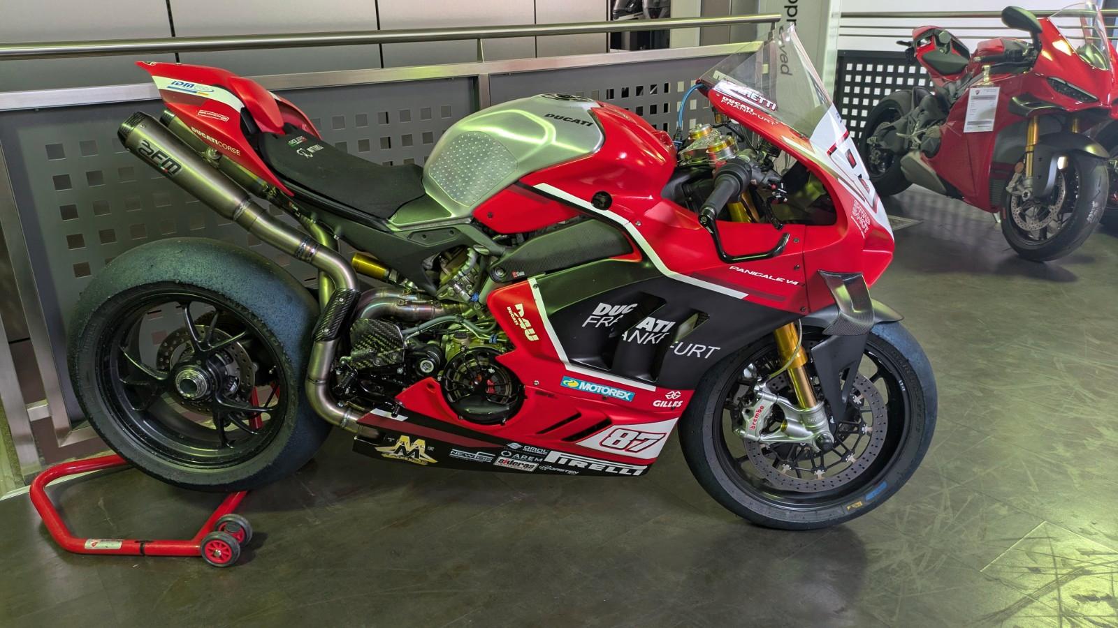 Ducati Panigale V4 R IDM Bike Lorenzo Zanetti